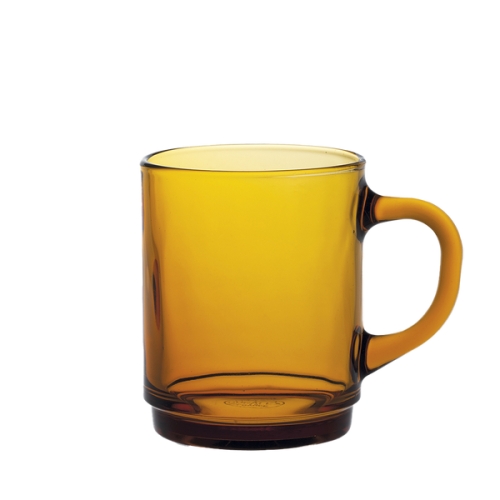 Mug en verre 25 cl, Versailles Amber - Duralex