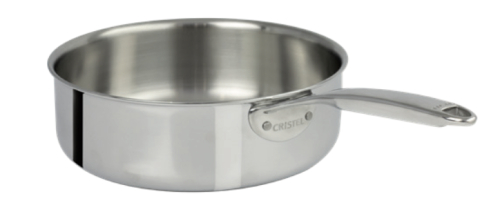 Sauteuse en acier inoxydable, 24cm, CastelPro - Cristel