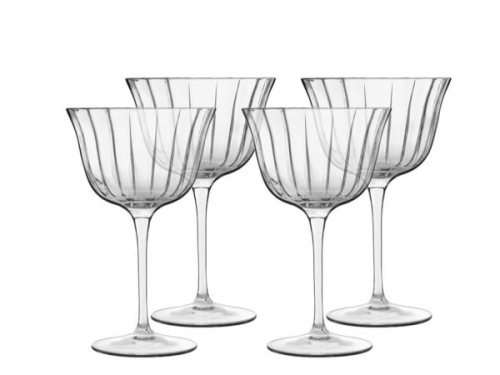 Verre à cocktail rétro, Bach, 26 cl, 4 pièces - Luigi Bormioli