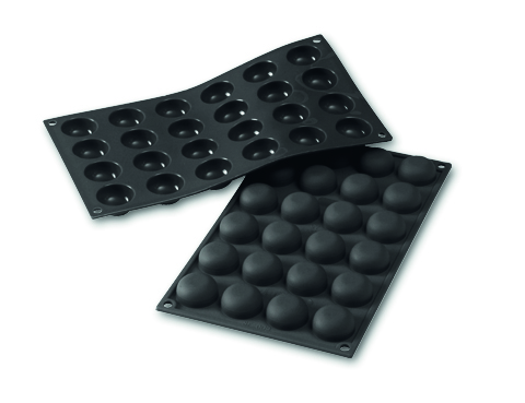 Moule silicone praliné 24 Pomponnettes