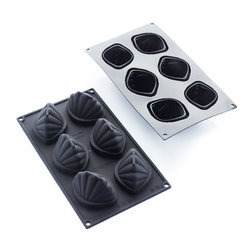 Moule en silicone, noir, Calipso, 30SIL511 - Martellato