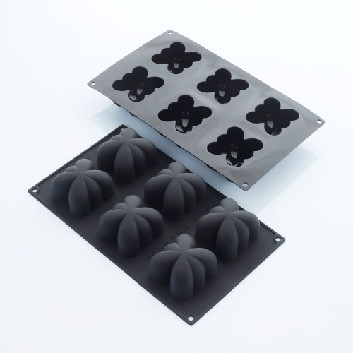 Moule en silicone, noir, Papillon, 30SIL516 - Martellato