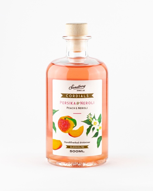 Cordials, pêche et néroli - Sandberg Drinks Lab