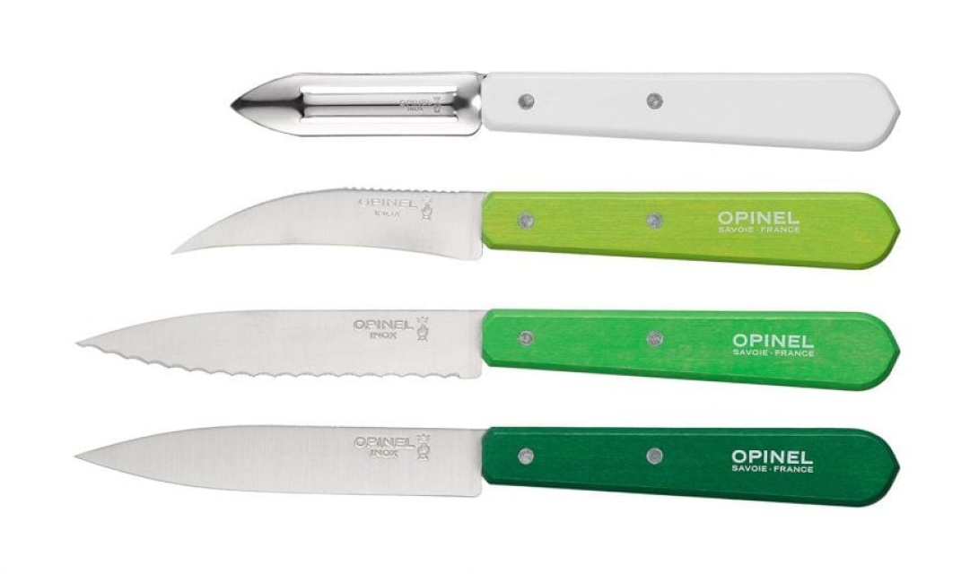 Coffret de couteaux en quatre parties, Primavera, Les Essentiels - Opinel